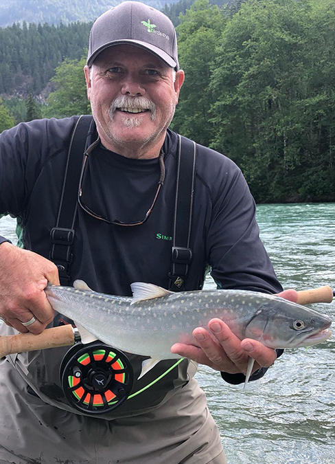 Bull Trout with Bentley's Fishing Adventures.